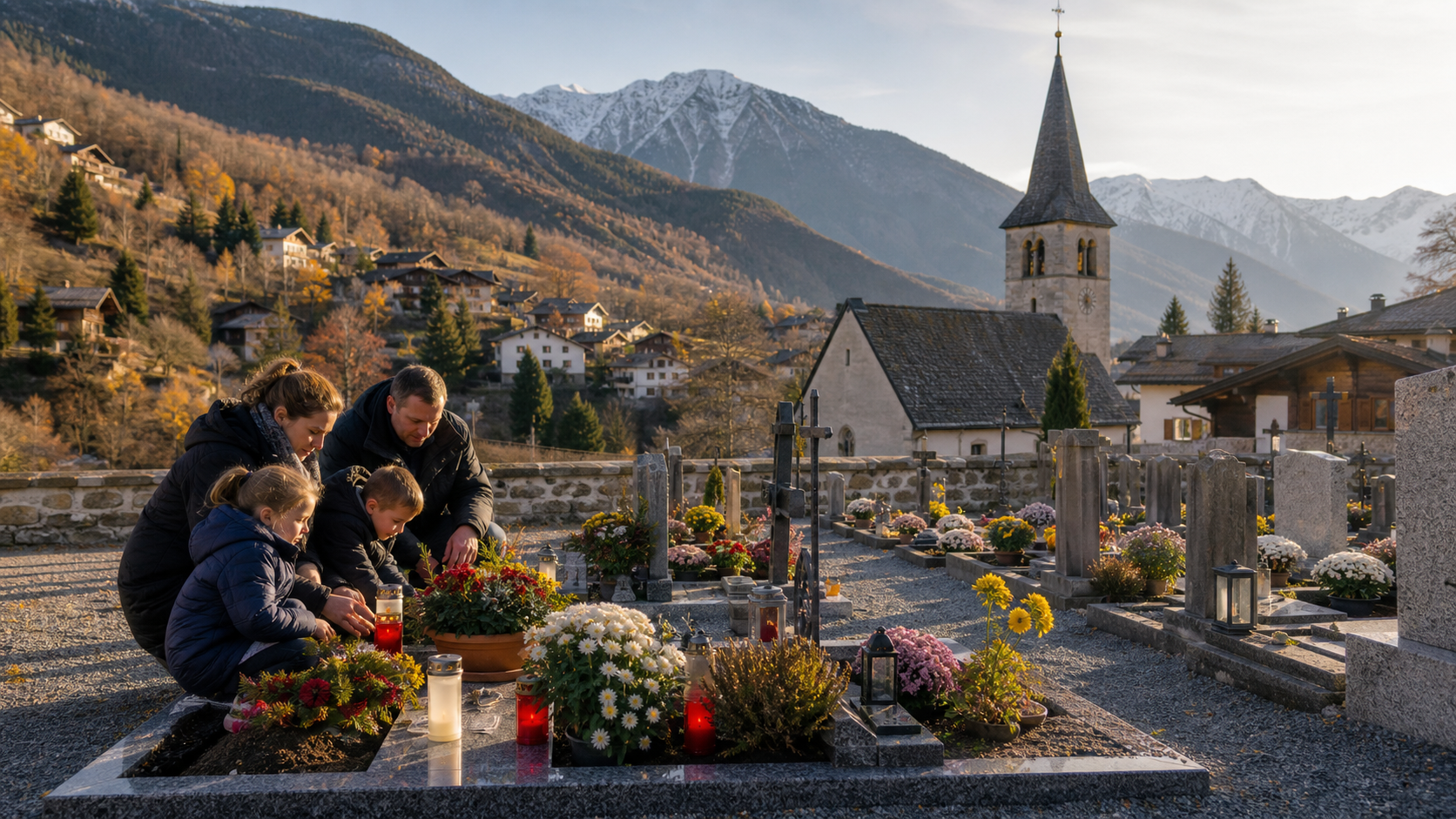 All Saints' Day in a Swiss regional context