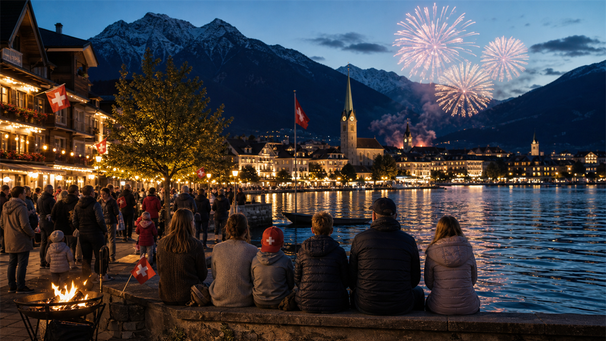 Swiss National Day in a Swiss regional context