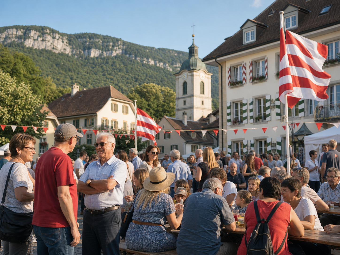 Jura Independence Day in a Swiss everyday context