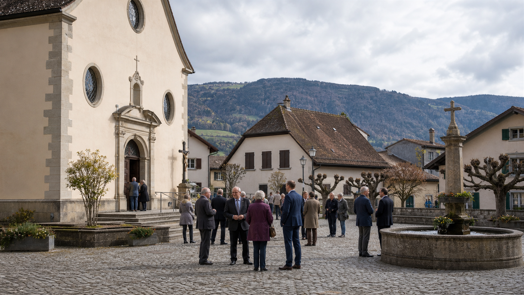 Good Friday in a Swiss everyday context